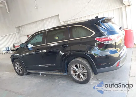 2015 Toyota Highlander Xle V6 z USA, uszkodzony, nr VIN 5TDKKRFH0FS097629